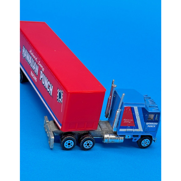 Vintage Road Champs HO 1/87 Die cast HAWAIIAN Punch Racing Semi Truck Trailer - Picture 13 of 14
